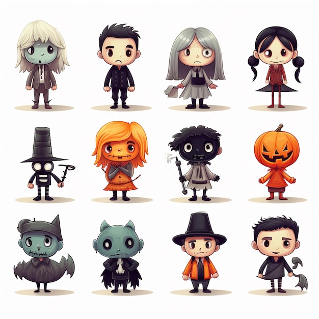 Halloween clipart personage