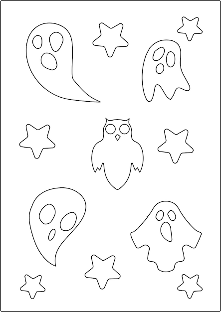 Halloween Coloring Page