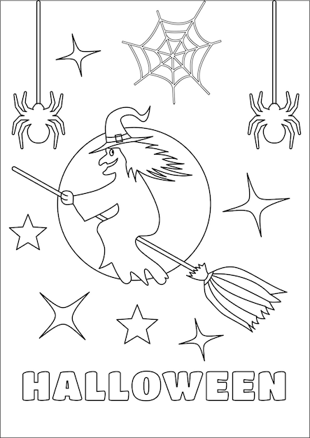 Halloween Coloring Page