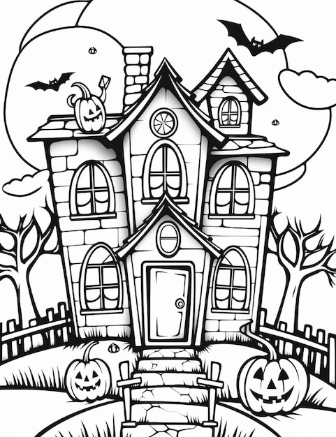 Halloween Coloring Pages For Kids