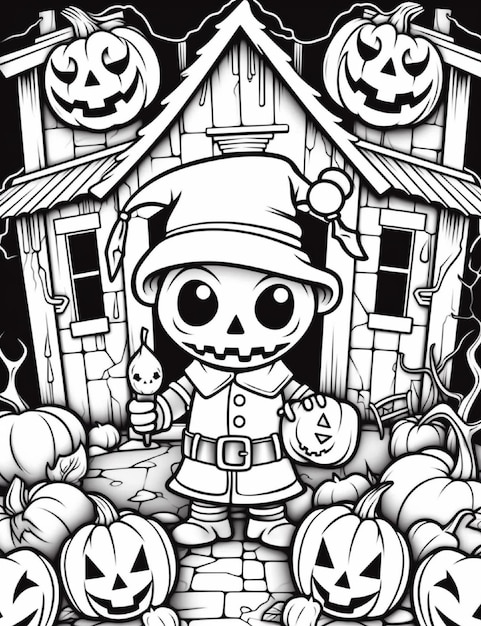 Halloween Coloring Pages For Kids