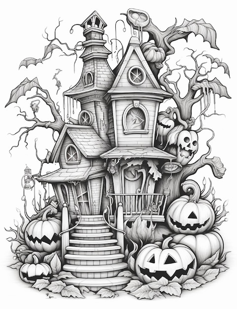 Halloween Coloring Pages For Kids