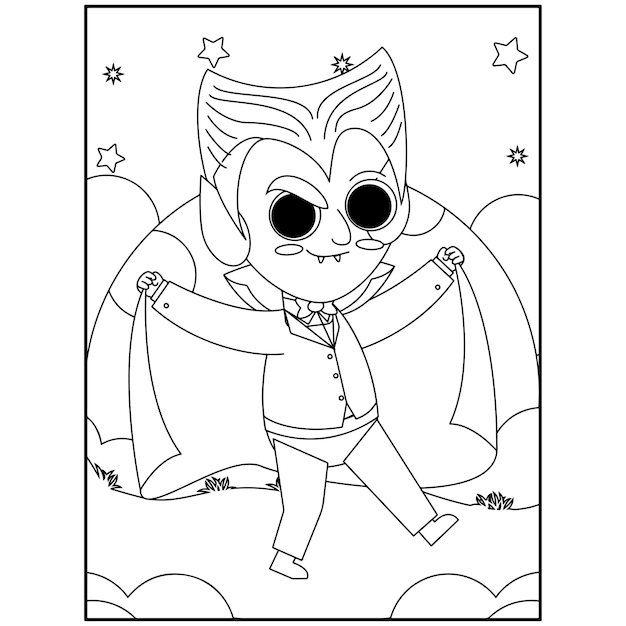 Halloween coloring pages for kids