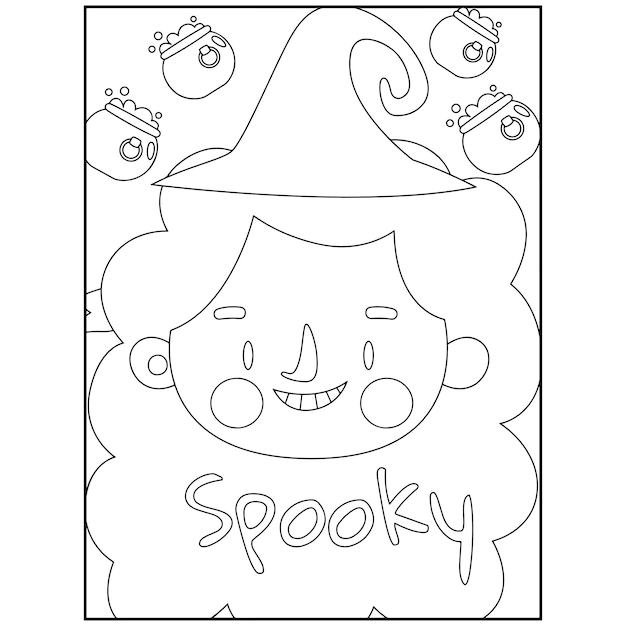 Halloween Coloring Pages For Kids