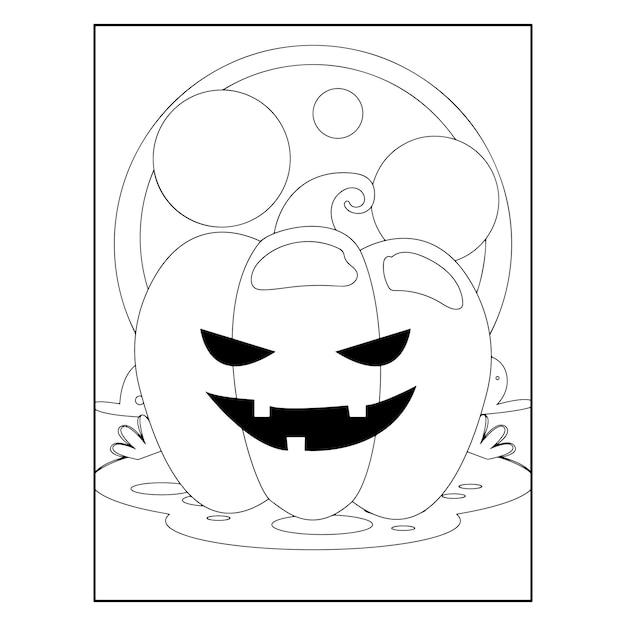 Halloween coloring pages for kids