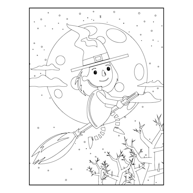 halloween coloring pages for kids