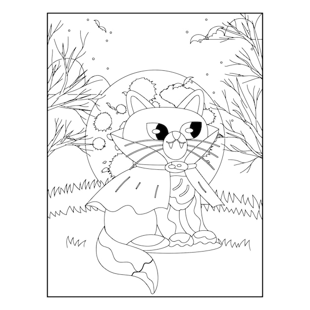 Halloween coloring pages for kids