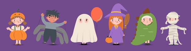 ハロウィーンの衣装セット