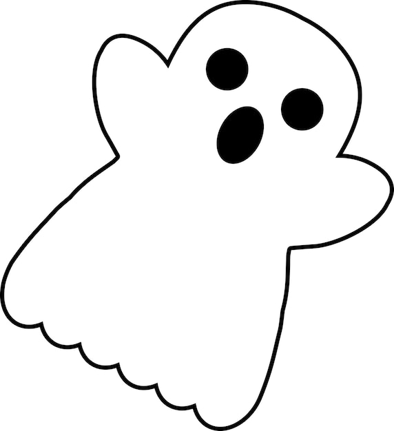 Halloween cute ghost