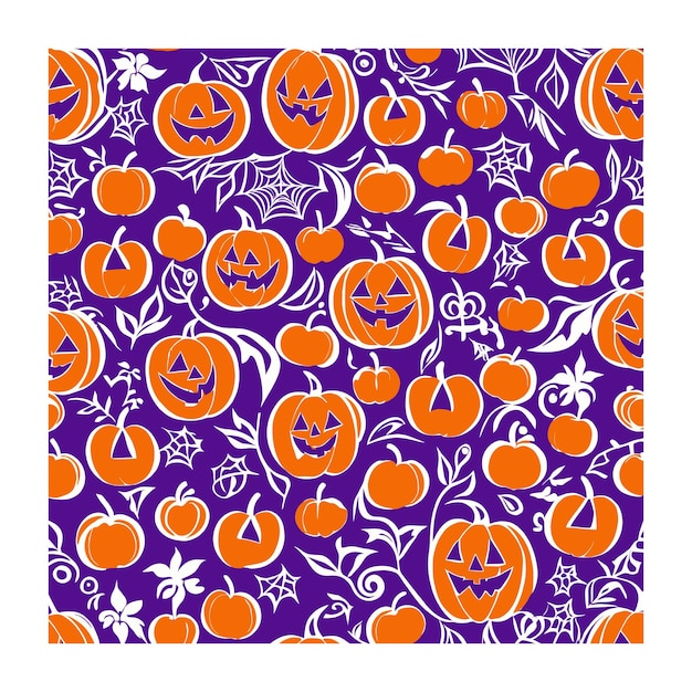 Halloween cute nursery textile pattern