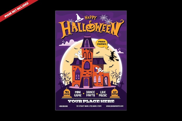 Halloween day flyer