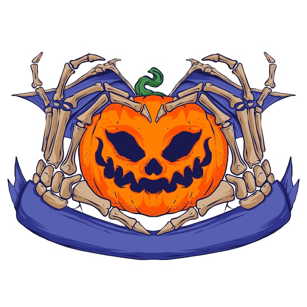 Halloween day illustration art vector