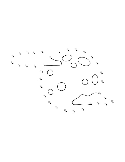 Vector halloween dot to dot coloring pages halloween connect the dot page