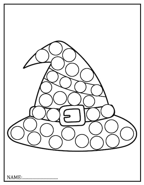 Dot Marker Coloring Pages Color by Code EDITABLE