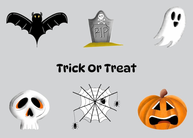 Halloween-elementen