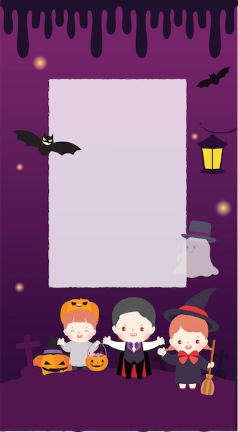 Halloween event frame