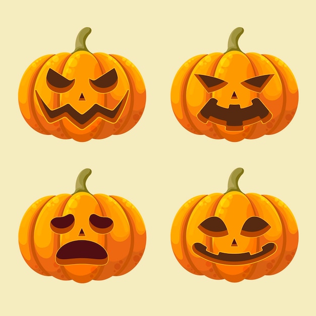 Halloween festival pumpkin collection