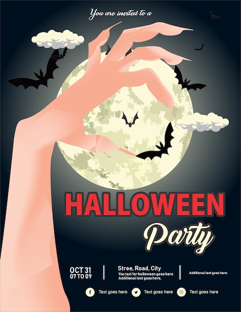Halloween-flyer