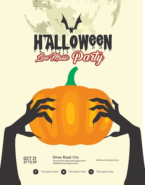 Halloween-flyer