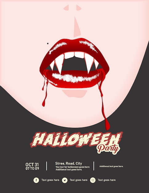 Halloween-flyer