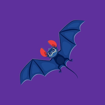 Happy Vampire Bat Cartoon Character Flying Forest Halloween Night Animation  Stock Video Footage by ©HitToon #444794392