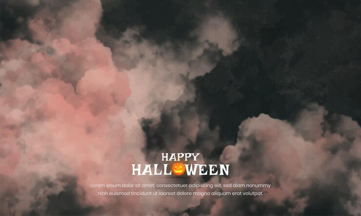 Halloween fog background