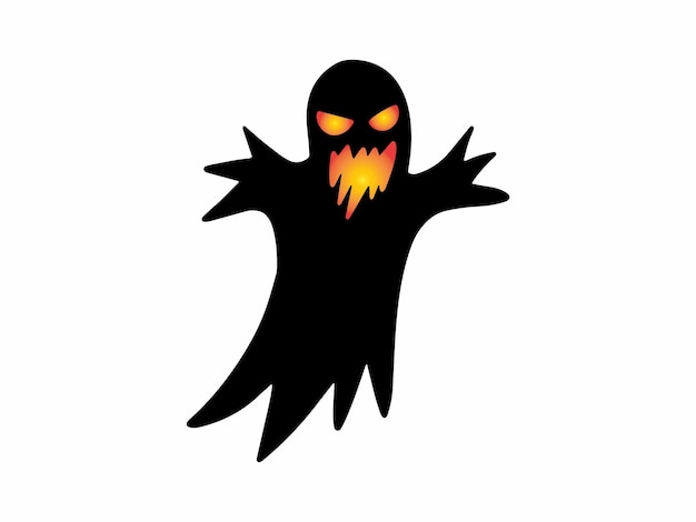 Vector halloween ghost illustration