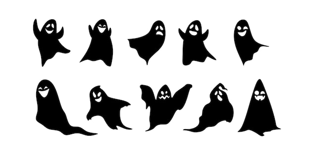 Halloween Ghost Silhouette