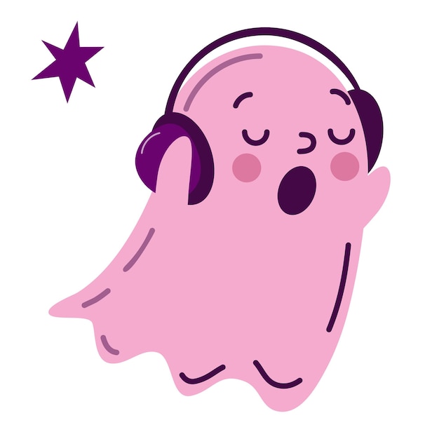 halloween ghost spirit vector illustratie 2