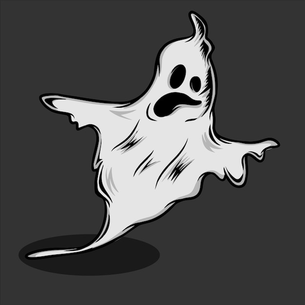 halloween ghost vector