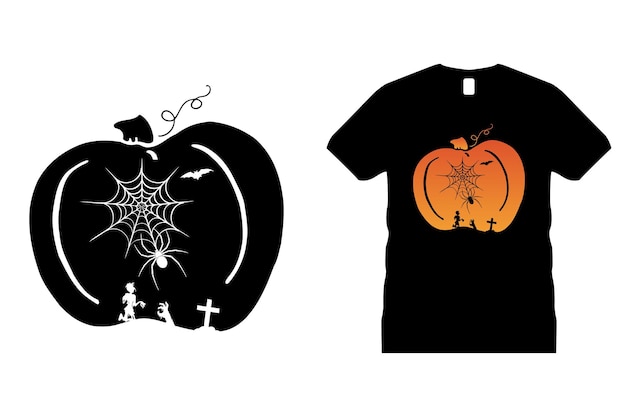 Halloween Grafisch T-shirt Ontwerp Vector