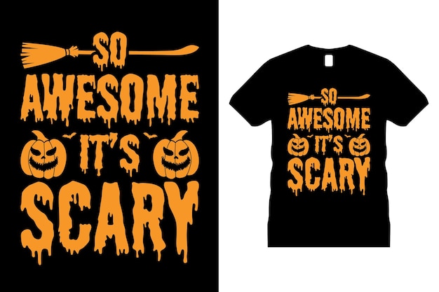 Halloween Grafisch T-shirt Ontwerp Vector