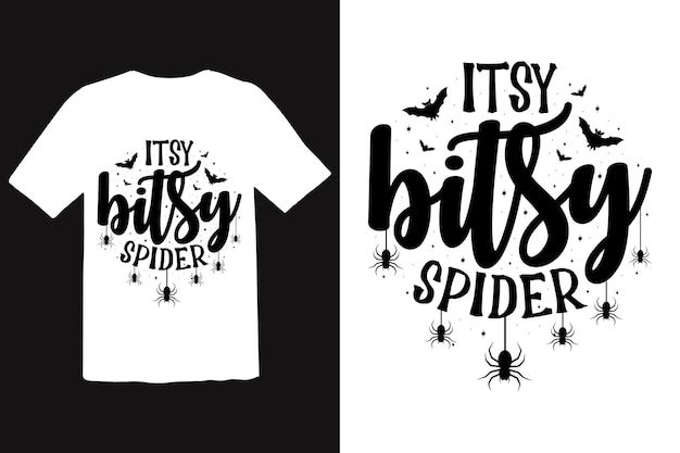 Halloween griezelige typografie citaten ambacht, t-shirt design