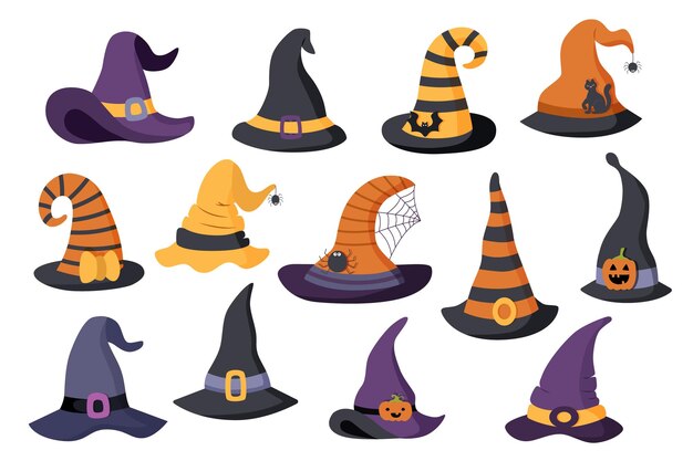 halloween hats big set