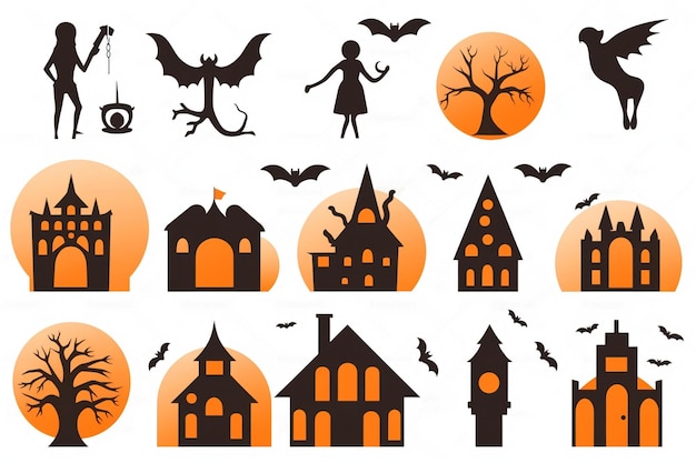 Halloween Holiday Icon Stock Vector