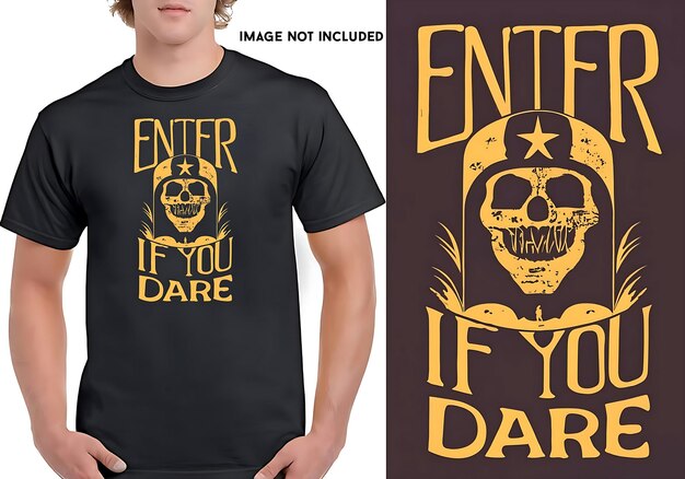 Halloween Horror T-shirt ontwerp