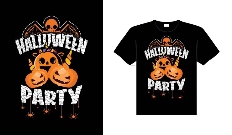 Halloween horror vintage t-shirt design, eng print sjabloon vector graphics typografie design