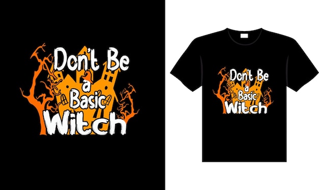 Halloween horror vintage t-shirt design, scary print template vector graphics typography design