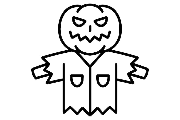 Halloween Icon Scarecrow