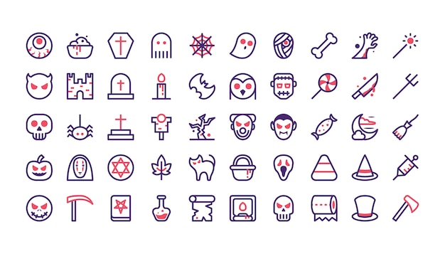 Halloween Icon Set