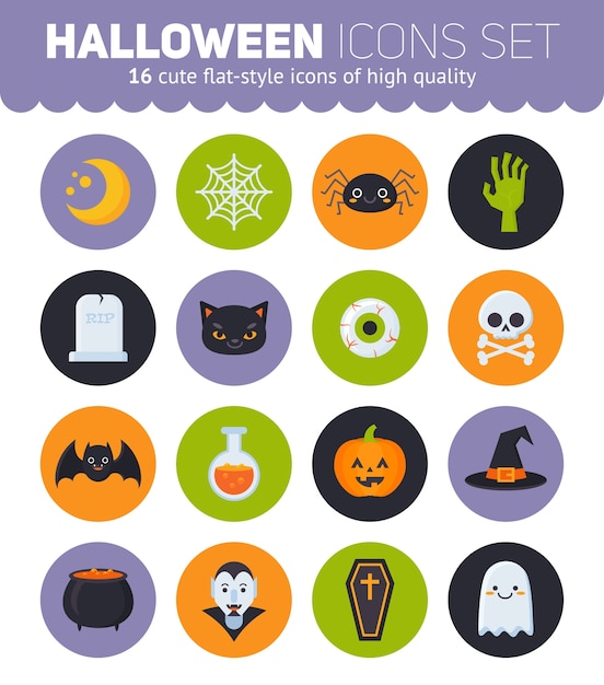 Halloween-icons