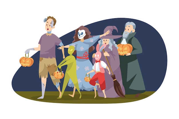 Halloween illustratie