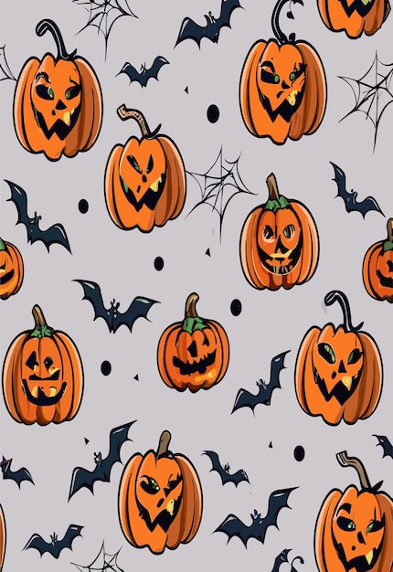 Halloween Jack o Lantern 2D Clipart Vectorontwerp