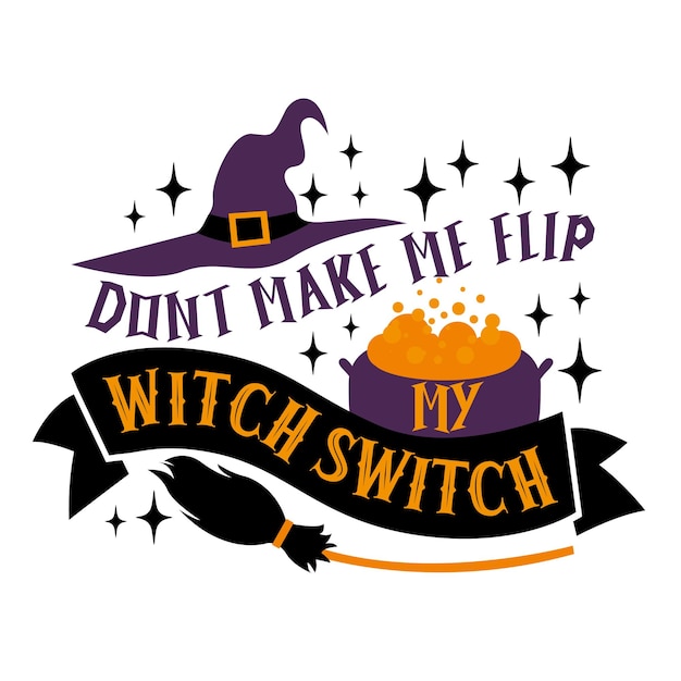 Halloween kalligrafie lettering slogans over Halloween voor flyer en print design