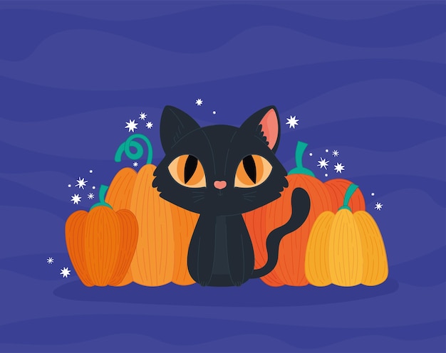 Halloween kattenposter