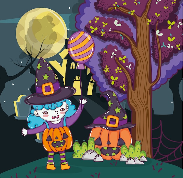 Halloween kids cartoons