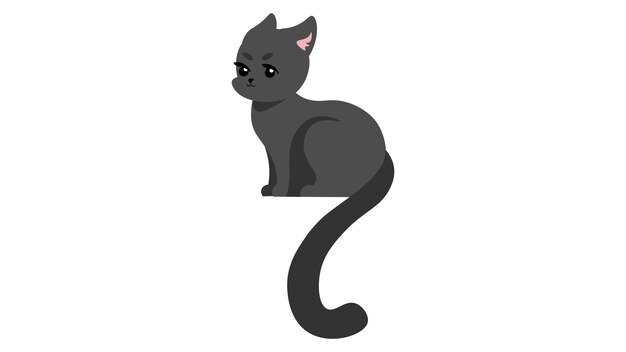 Halloween Kitty Vector Design