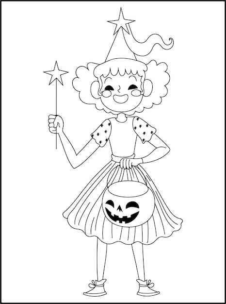 halloween kleurboek voor kinderen