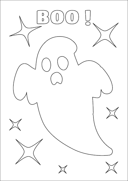 Halloween kleurpagina