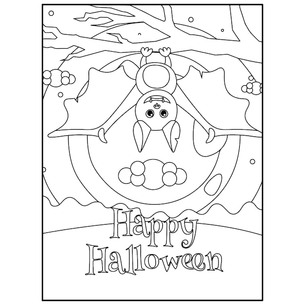 Halloween Kleurplaten Voor Kinderen